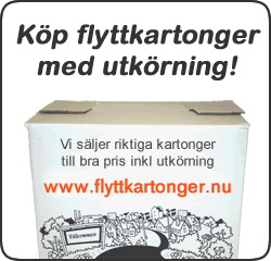 Köp flyttkartonger med utkörning